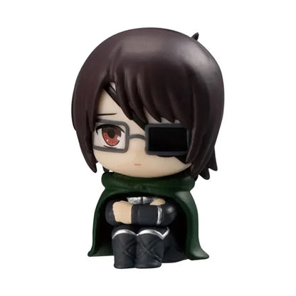 Figuras de Ataque a los Titanes | Figuras originales de BANDAI Attack on Titan de la serie Final Waiting. Descubre a Eren, Mikasa, Armin, Levi y Hansi como minifiguras de Gashapon, perfectas para completar tu colección o para regalar. 